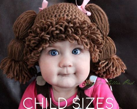 Free Pattern Crochet Cabbage Patch Hat Make One Now With The Free