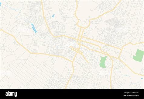 Printable Street Map Of Eldoret Kenya Map Template For Business Use