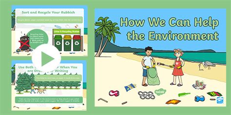 Caring For The Environment Powerpoint Teacher Made