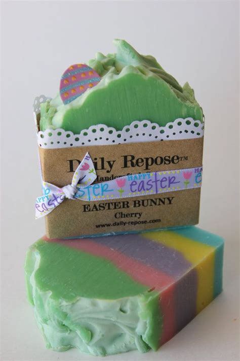 Easter Bunny Cherry Soap Scented Limited Edition By Dailyrepose 575