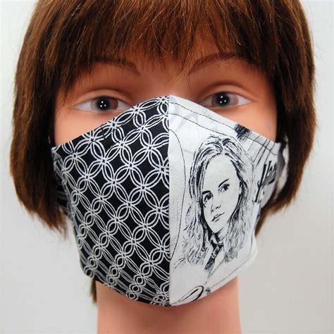 Potter Hermione Face Mask Covering Etsy