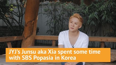 Jyjs Junsu Aka Xia Hangs With Sbs Popasia Youtube