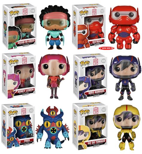 Funko Big Hero 6 Pop Vinyls Figures Revealed And Photos Marvel Toy News