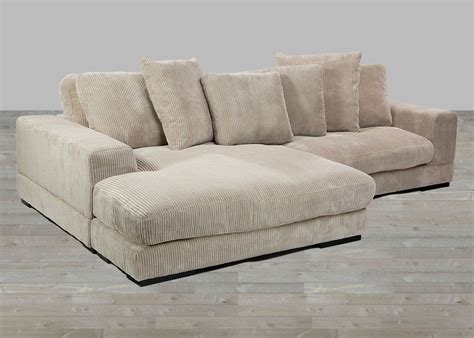 Oversized Corduroy Sectional Sofa Oversizedone