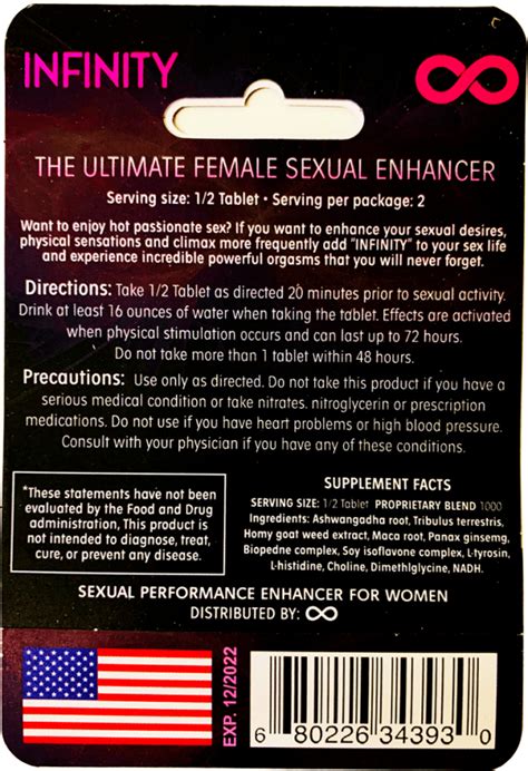 Pink Infinity Ultimate Female Sexual Enhancer Intense Orgasm