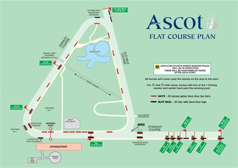 Euro Events Map Of Ascot Racecourse And Facilities Vip Corporate