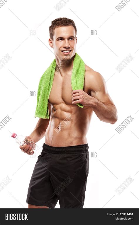 Strong Athletic Man Image And Photo Free Trial Bigstock