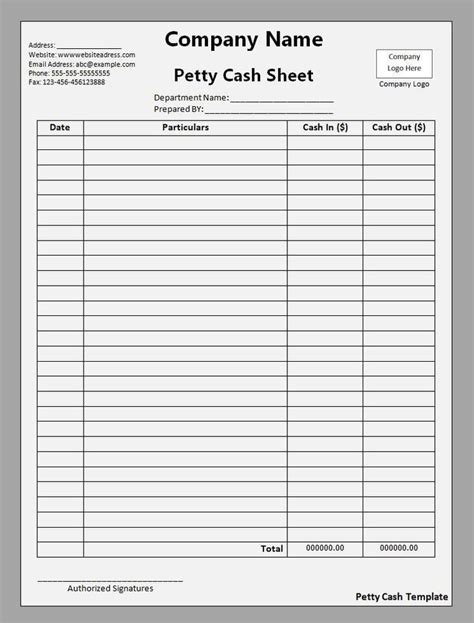 Daily Cash Report Template Excel Templates