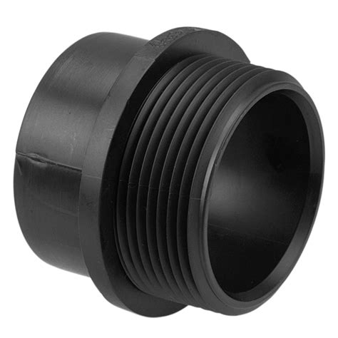 Nibco 1 12 In Dia Abs Adapter Fitting In The Abs Dwv Pipe And Fittings