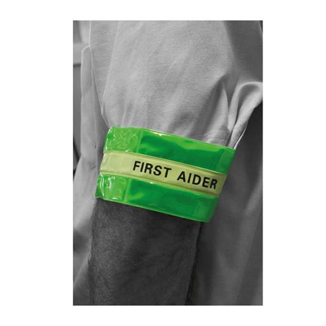 First Aider Armband Photoluminescent Rsis
