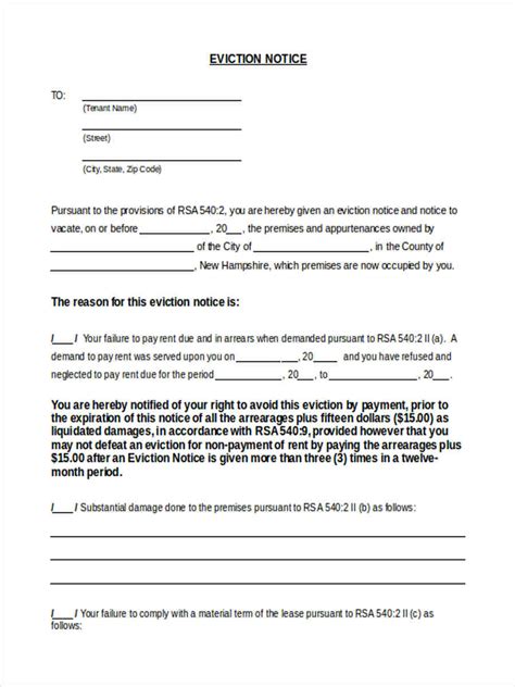 The Best Printable Eviction Notice Form Katrina Blog Free 7 Eviction