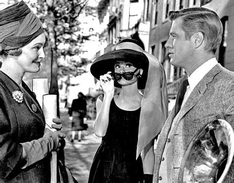 From Left Patricia Neal Audrey Hepburn And George Peppard In A Scene From Breakfast At