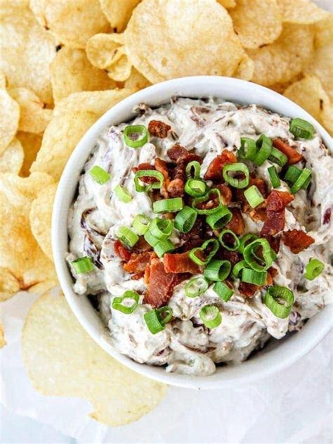 How To Make Easy Caramelized Onion Bacon Dip With Blue Cheese Good