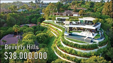 Inside A 38 Million Beverly Hills Mansion California