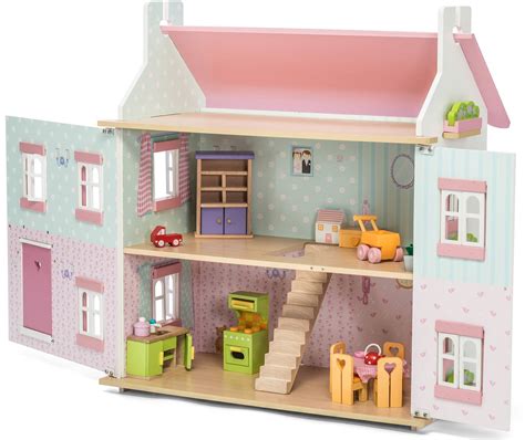 Le Toy Van Sophies Haus Puppenhaus Aus Holz Spielset Kinder Puppen Neu