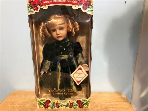 Collector S Choice Limited Edition Genuine Fine Bisque Porcelain Doll Ebay