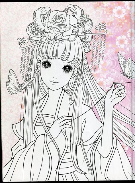 Anime Princess Coloring Pages 261 Best Quality File