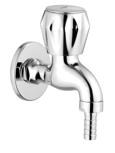 Bib Cock With Nozzle And Wall Flange Eauset Luxury Faucets