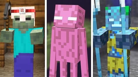 We Gave Each Minecraft Mob A Secret Rare Variant Youtube