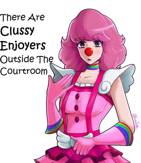 There Are Clussy Enjoyers Outside The Courtroom Geiru Toneido Ace Attorney Clown Girl Know