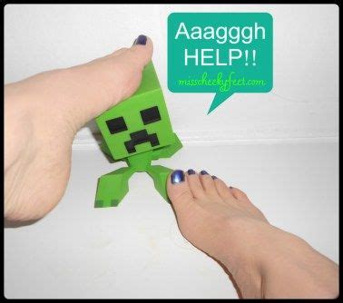 Minecraft Creeper Feet