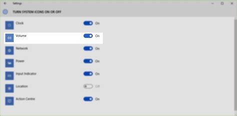 Fix Volume Icon Missing From Taskbar In Windows 10