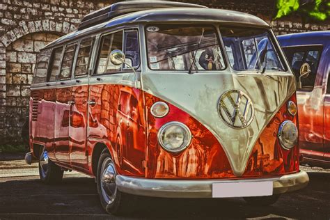 Vintage Volkswagen Van Wallpaper Volkswagen Van Wallpaper And