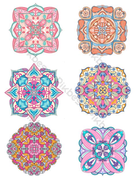 Drawing Abstract Ethnic Pattern Design Png Images Psd Free Download