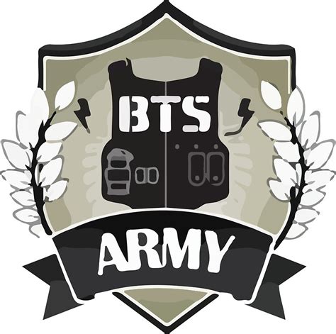 Still thinking about president biden promising to tell us more of what he knows about bts. Bts army logo stickers by breezefrozen redbubble jpg ...