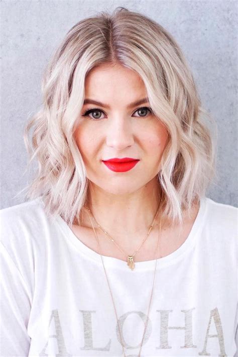 57 Blonde Short Hairstyles For Round Faces Short Hair Styles For Round Faces Short Blonde