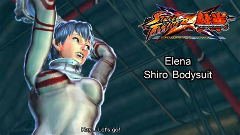 Elena Shiro Bodysuit Skin Street Fighter X Tekken Youtube