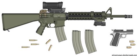 M16 Sopmod A Sopmod Version Of The M16a4 Delta 5 9 Flickr