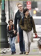 Paul Bettany: Family Walk with Kai and Stellan!: Photo 2534656 ...