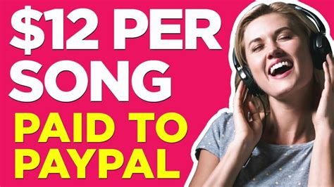 Earn 12 Per Song Listening Song And Earning Money Earn Money