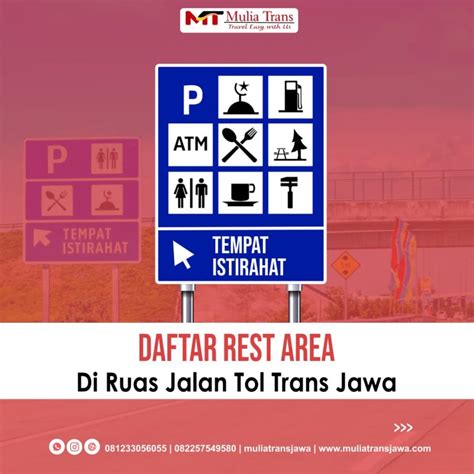 Daftar Rest Area Tol Trans Jawa Daftar Rest Area Tol Trans Jawa