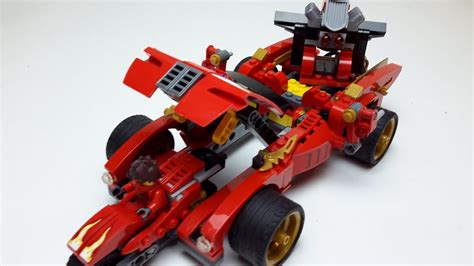 Lego Ninjago Master If Spinjitzu Kais Car Stop Motion