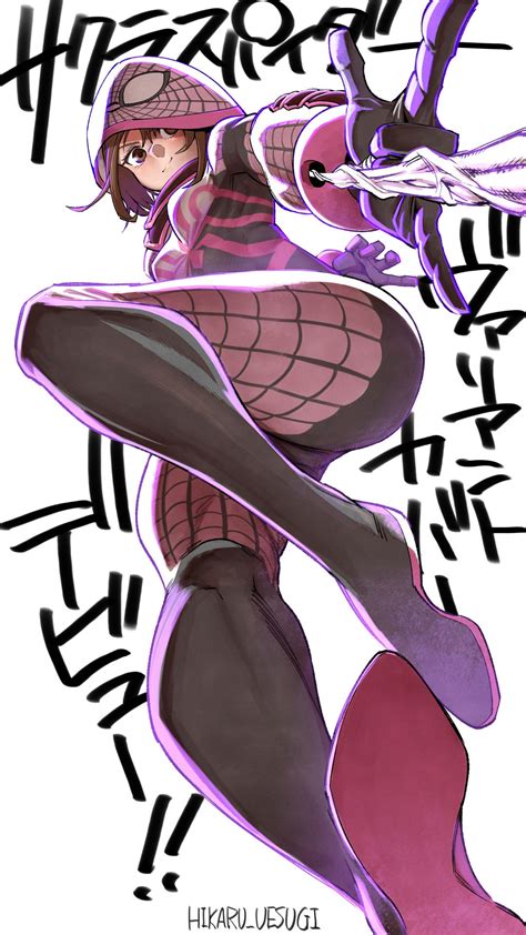 Sakura Spider And Hida Haruka Marvel And 2 More Drawn By Uesugi