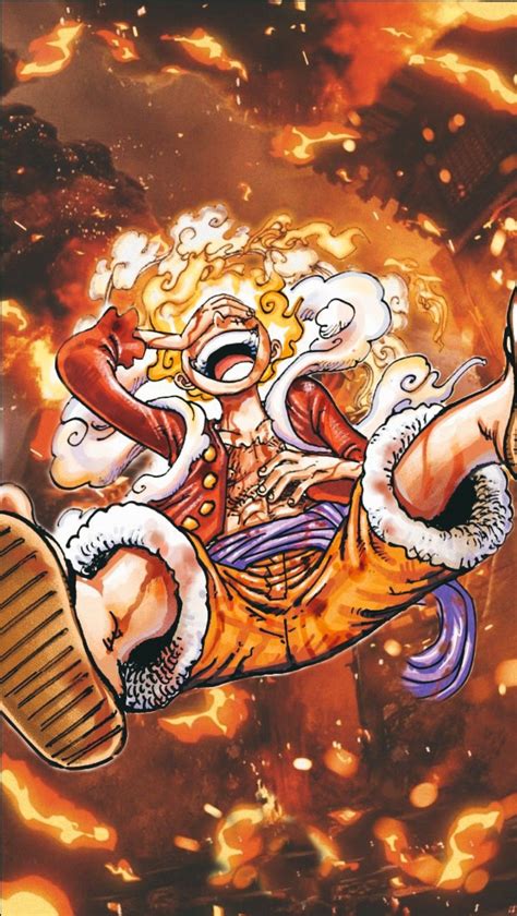 Thiết Kế Hình Nền Anime Luffy Gear 5 Siêu đẹp Và Chất Lừ