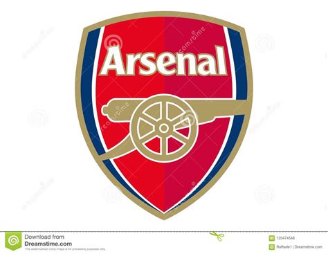 Arsenal Logo editorial stock photo. Illustration of logos - 120474548