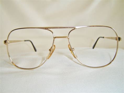 vintage 80 s men s designer eyeglasses x large