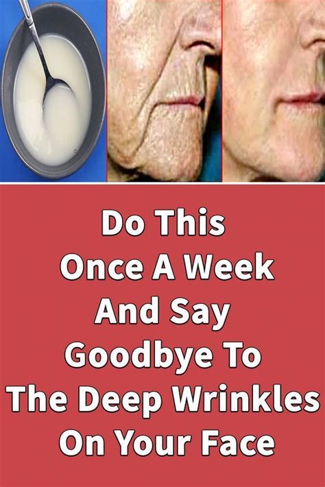 With This Natural Method You Can Easily Remove Deep Wrinkles On The