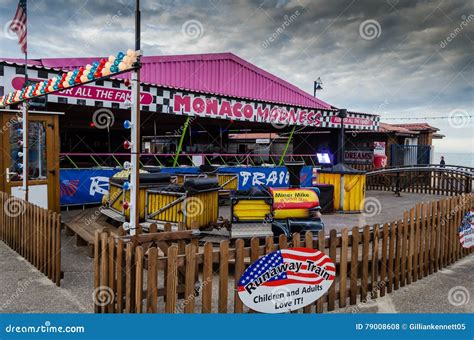 Mablethorpe Fairground Car Ride Editorial Stock Photo Image Of