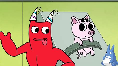 Chef Pigster Sad Origin Story Garden Of Banban 3 Cartoon