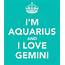Aquarius And Gemini Quotes QuotesGram