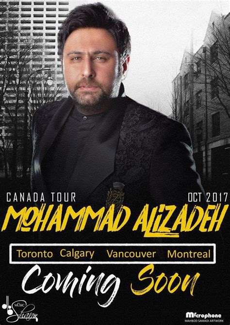 Iranian Pop Singer Mohammad Alizadeh To Tour Australia Canada Tehran