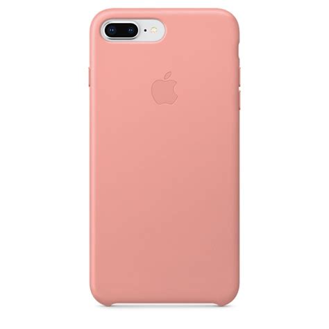 Apple Iphone 8 Plus 7 Plus Leather Case Soft Pink