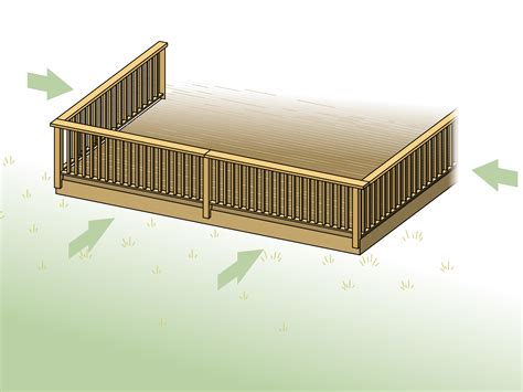 How To Build A Deck Railing With Pictures Wikihow