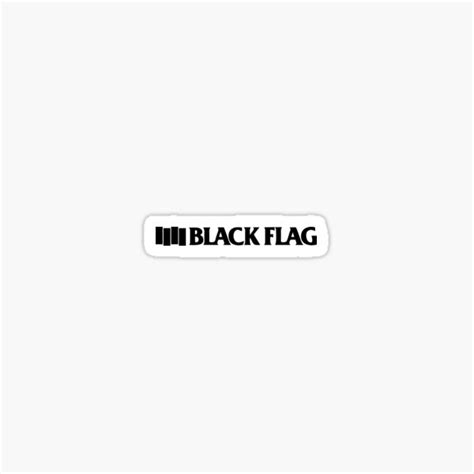 Black Flag Sticker By Fitray623 Redbubble