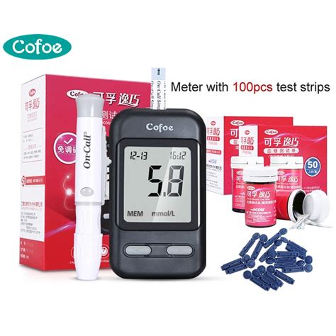 Aliexpress Com Buy Cofoe Yiqiao Blood Glucose Meter Medical Diabetic