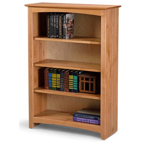 Archbold Furniture Bookcases Customizable 36 X 48 Open Bookcase With 4
